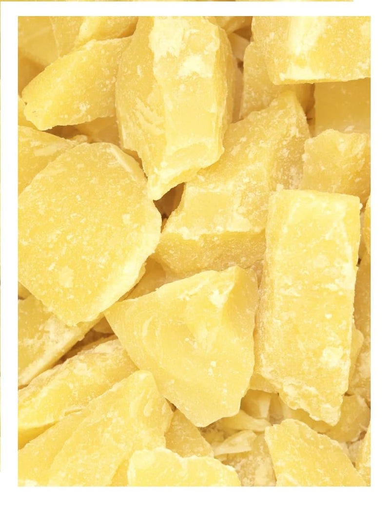 Crazy Sutra� Crazy Sutra� Natural Pure Unrefined Beeswax for Candle Making | Triple Filtered Light Yellow Beeswax Pellets | Ideal for DIY Candles and Crafts (800gm) - Image 1