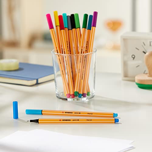 STABILO Fineliner point 88 - Big Box of 20 - Assorted Colors - Image 2