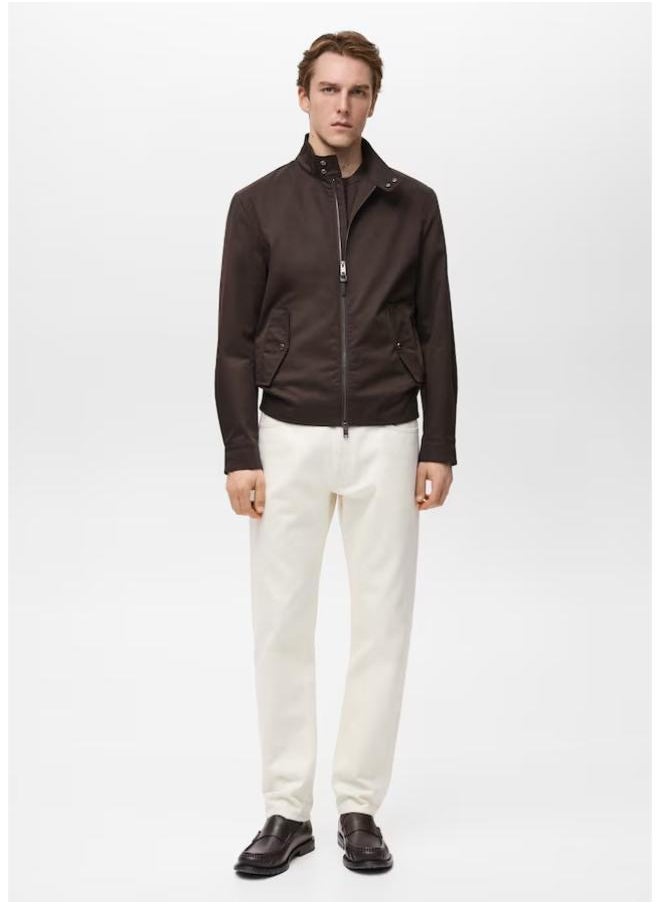Mango Man - Water-Repellent Cotton Jacket - Image 1