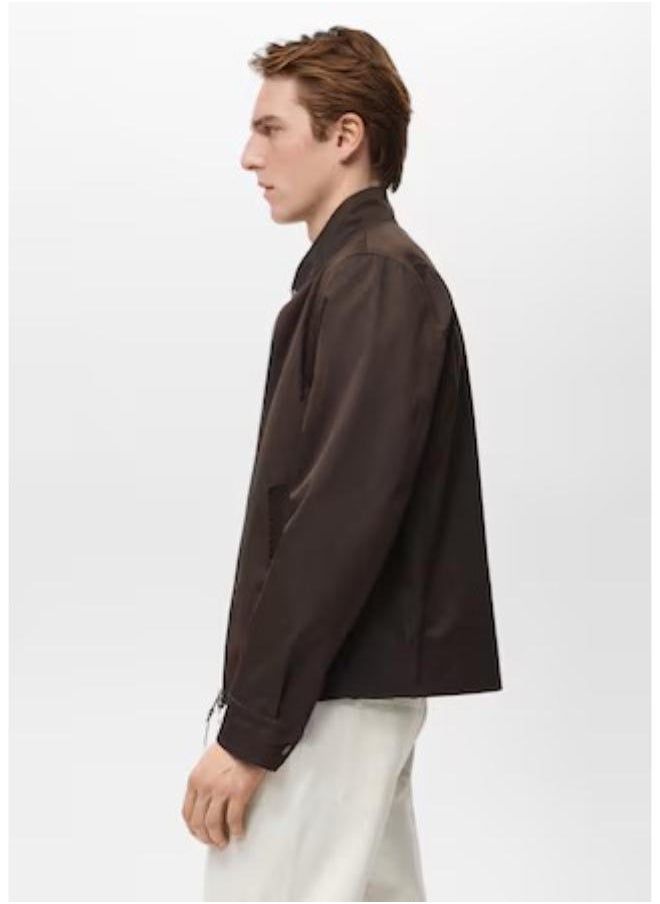 Mango Man - Water-Repellent Cotton Jacket - Image 1
