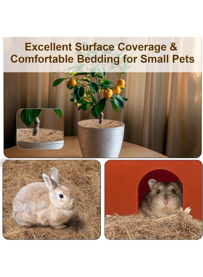 ألياف جوز الهند لعش الطيور 250 جرام ، مادة تعشيش الكناري عش طائر جوز الهند عصفور ألياف جوز الهند ركيزة الفراش الفضفاضة لوضع البيض ، مواد الراحة للطيور ، ببغاء الطائر الطنان - Image 5