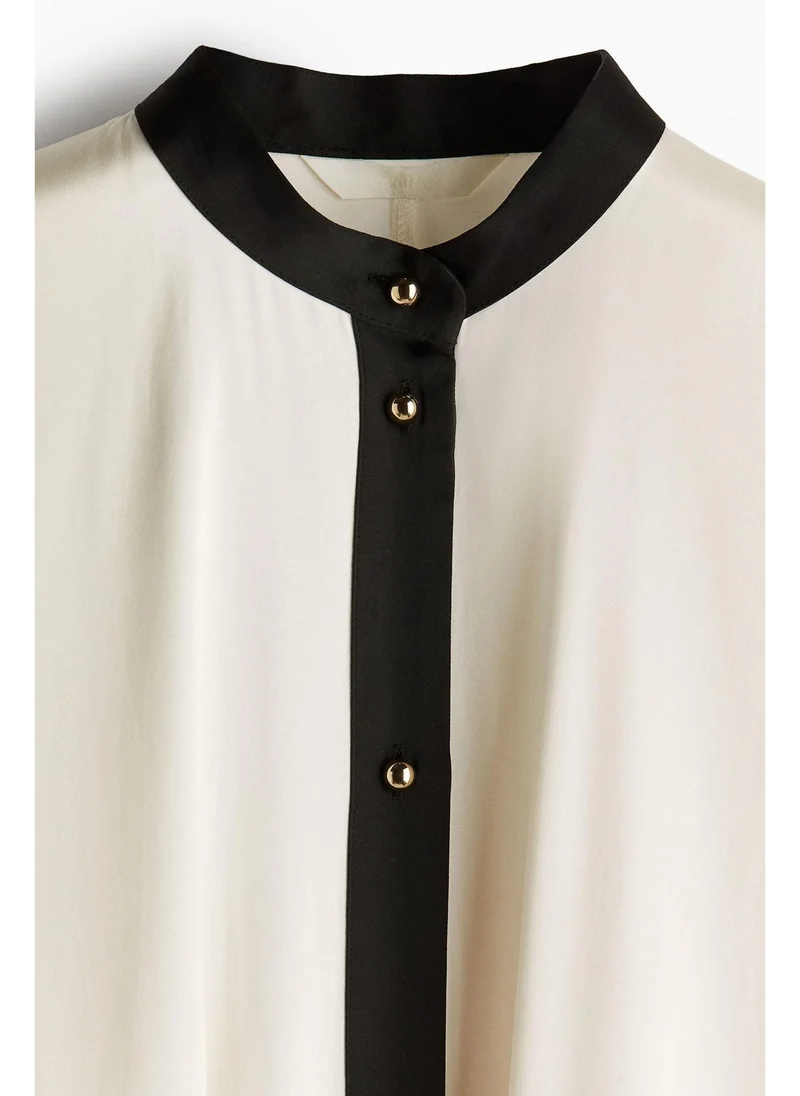 H&M Button-front kaftan dress