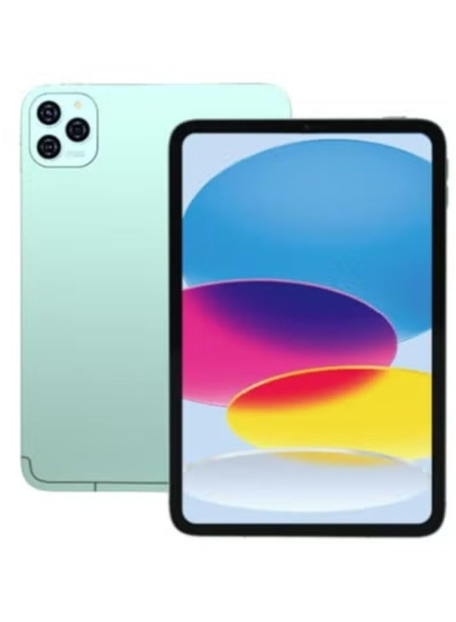 Telzeal P101 Android 13 Tablet – 10.1-Inch HD Touchscreen, 8GB RAM + 512GB ROM, Dual SIM + 5G WiFi, Octa-Core Processor, 8000mAh Battery, Wireless Keyboard & Mouse, Front & Rear Cameras, Green - Image 1