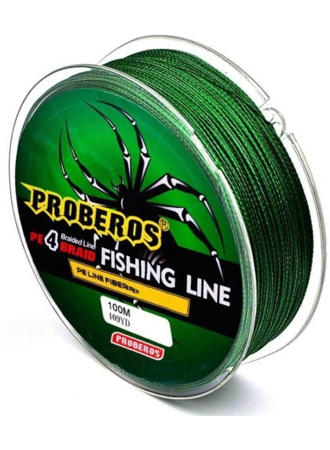 Zoriada ZORIADA Braided Fishing Line  (Green) - Image 1