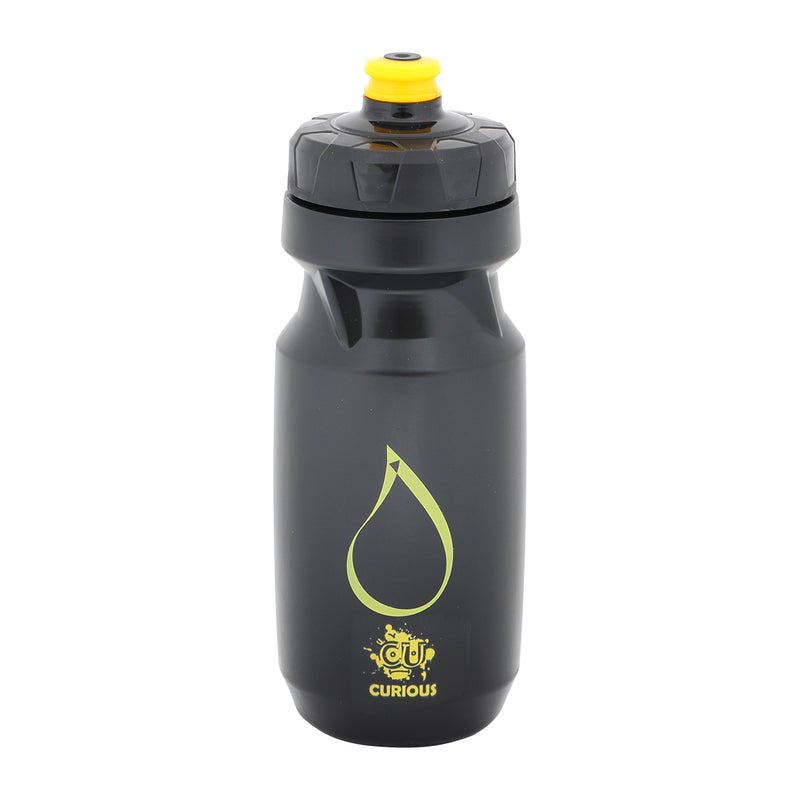 Biggdesign Moods Up Curious Water Bottle, Travel Bottle, BPA Free, For Sports - Outdoor - Picnic, 600 ml, Black - Image 1