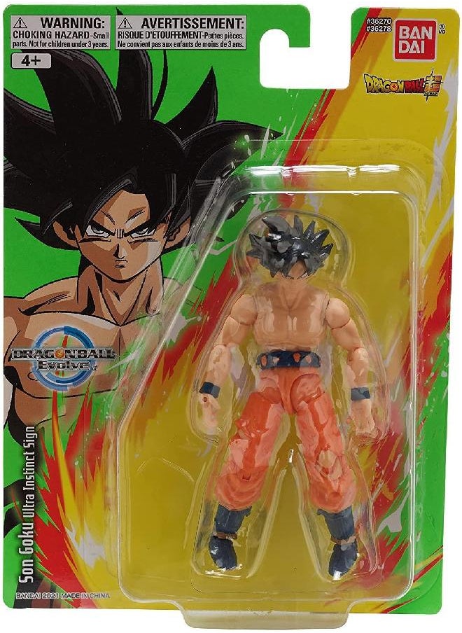 Dragon Ball Super - Bandai America - Dragon Ball Evolve 5 Action Figure Ultra Instinct Goku - Image 1