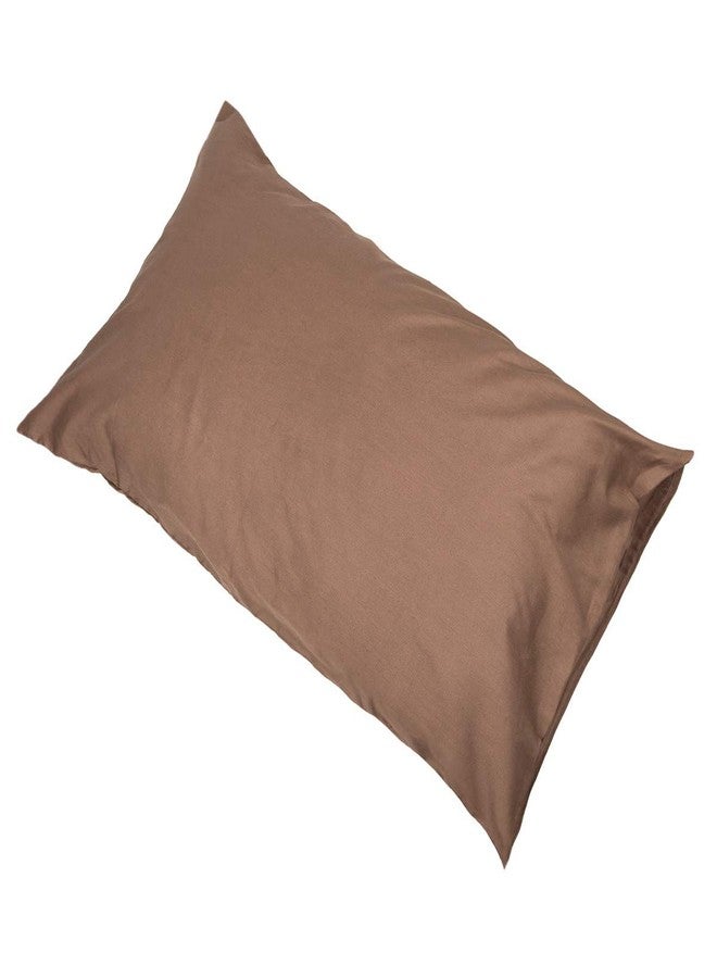 rockcloud 100% Cotton Pillow Cases Standard Size Pillowcase Ultra Soft & Cool Hypoallergenic, Pack of 2, Brown - Image 4