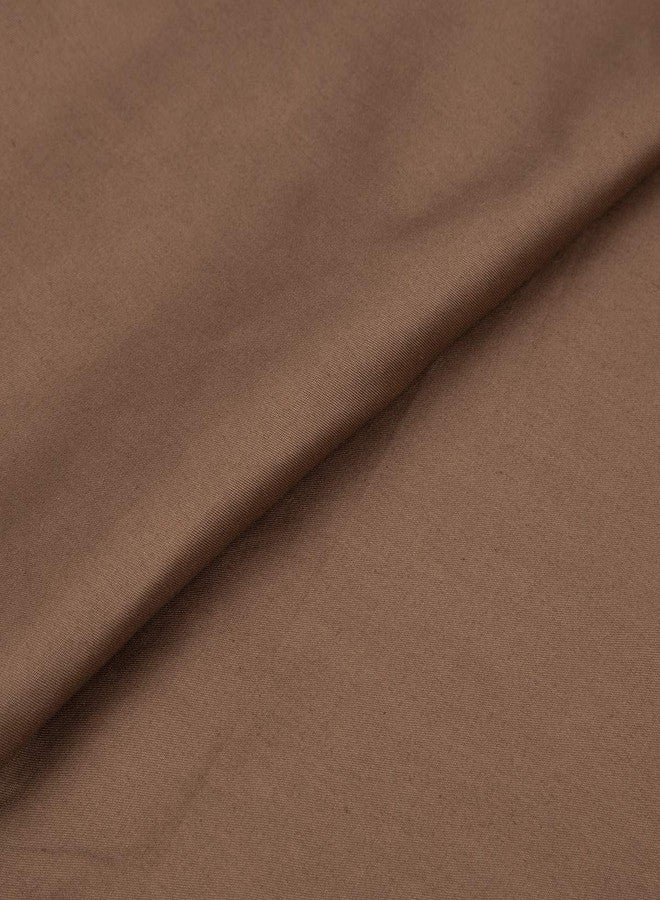 rockcloud 100% Cotton Pillow Cases Standard Size Pillowcase Ultra Soft & Cool Hypoallergenic, Pack of 2, Brown - Image 5