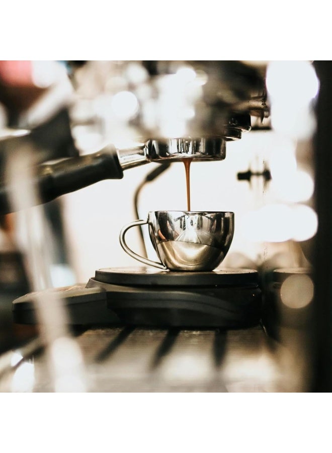 51mm Stainless Steel Bottomless Coffee Portafilter ，Coffee Machine Handle Filter， for Professional Coffee Maker Accessory，51mm portafilter 3 ears with Prongs Thickness 4mm - Image 3