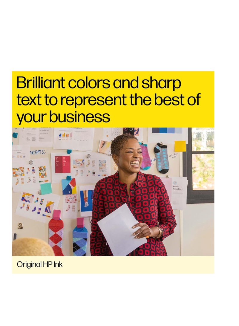 Terabyte طقم خراطيش حبر أصلية 123 باللون الأسود وثلاثة ألوان عبوة من 2 - Image 3