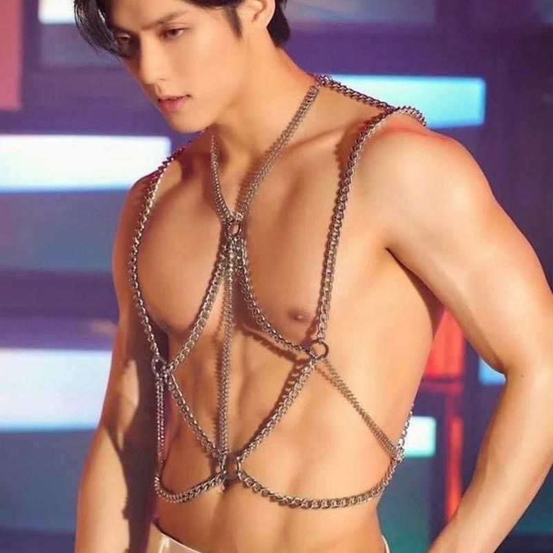 New Men's Chain Summer Hip-Hop Cuban American Body Chain - Versatile, Factory  Direct - Image 2