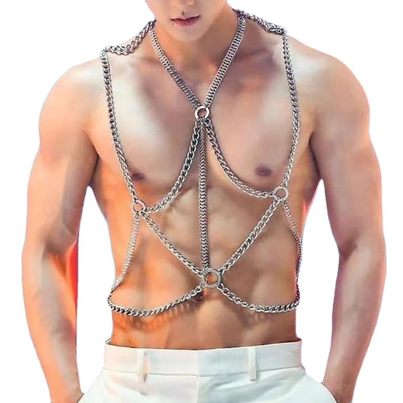 New Men's Chain Summer Hip-Hop Cuban American Body Chain - Versatile, Factory  Direct - Image 1