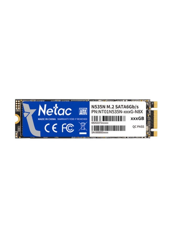 NETAC SSD 512GB N535N M.2 2280 SATAIII 3D NAND, R/W UP TO 540/490MB/S - NT01N535N-512G-N8X 512 GB - Image 4