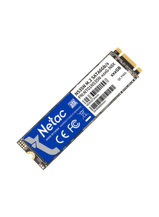NETAC SSD 512GB N535N M.2 2280 SATAIII 3D NAND, R/W UP TO 540/490MB/S - NT01N535N-512G-N8X 512 GB - Image 3