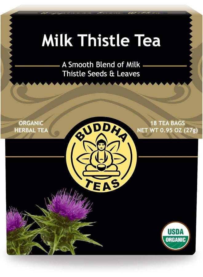 BUDDHA TEAS شاي الحليب الشوك العضوي من بودا تيز - Image 1