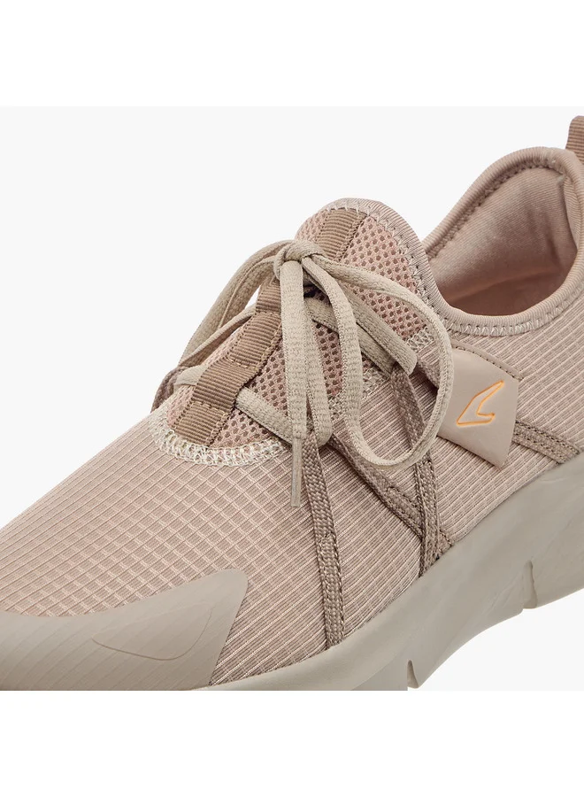 Dash Men's Textured Lace-Up Sports Shoes