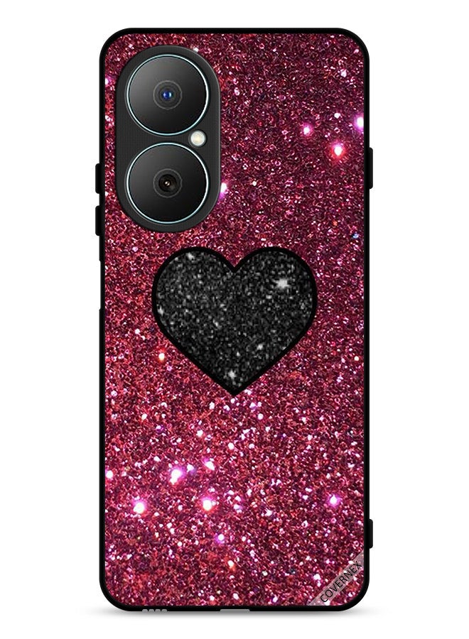 Covernex Huawei Nova Y73 Protective Case Cover Heart In Glitters
