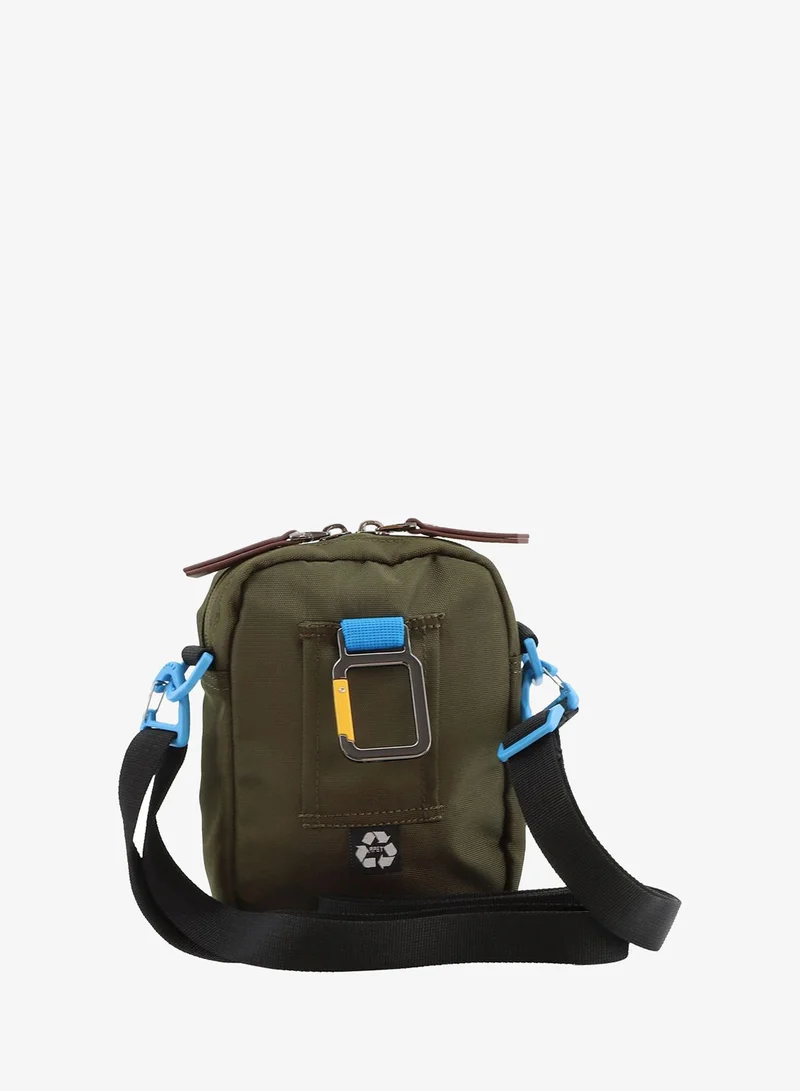 Discovery Khaki Discovery ICON Utility Bag Khaki, Zipper Compartment Casual Shoulder Bag For Men And Women Removable Shoulder Strap Secure RFID Pocket  | Best Price UAE