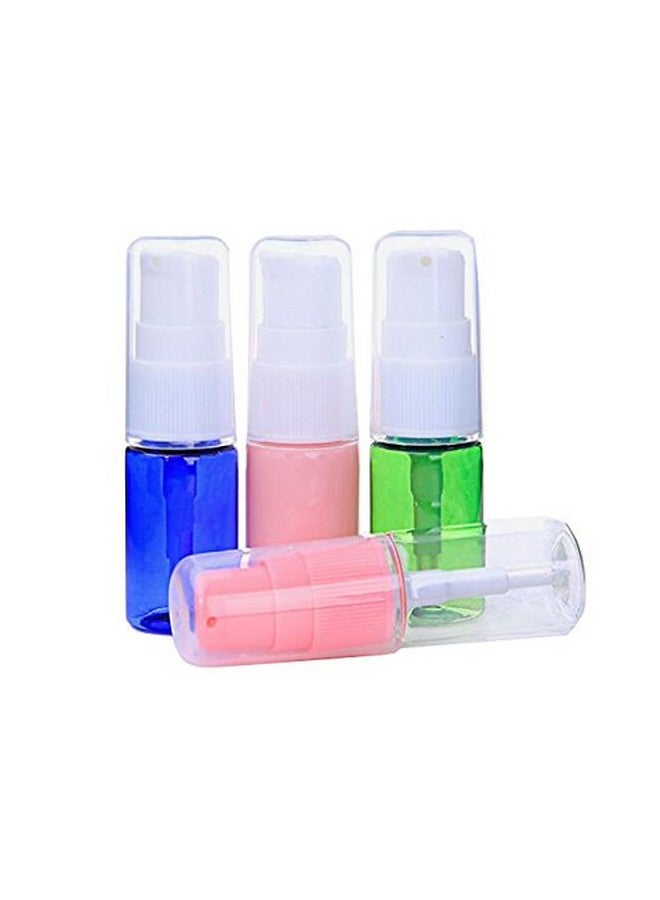 erioctry 10Ml Portable Empty Refillable Bottle Cream Shampoo Lotion Treatment Pump Bottle With Cap Travel Bottles Toiletries Liquid Container For Cosmetic Make-Up Pack Of 6 (Transparent) - Image 4
