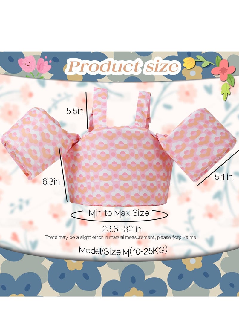 SOLARAE Swimming Arm bands Float Vest Swim Floaties Learn Training to Water Wings for Boys and Girls - Image 3