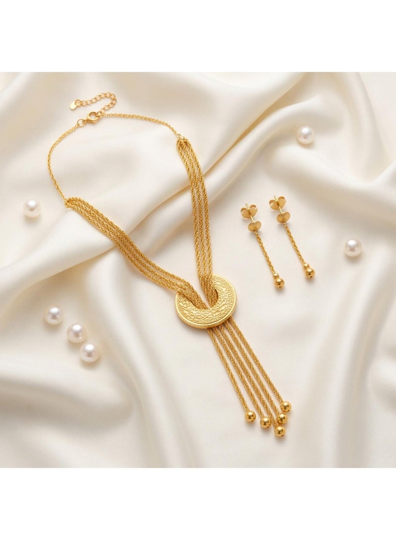 BAFLEH JEWELLERY The Perfect Gift 21K Gold Necklace Sets from Bafleh Jewellery - Image 3