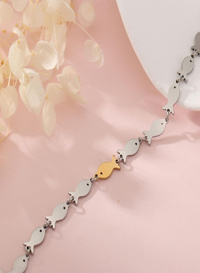 AULSIEY Swim Against The Current Bracelet,Wave Inspirational Bracelet Gifts for Women, Get Well Thinking of You Gifts, The Chosen Merchandise Gift,Encouragement Gift for Best Friend Sister - G - Image 5