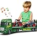 spring flower SpringFlower Toddler Boy Truck Toys 25 Large Farm Vehicles Truck Toy with Tractors3 in 1 Farm Boy Vehicle Christmas Birthday Gifts for Kids 3 4 5 6 Years Old - Image 2