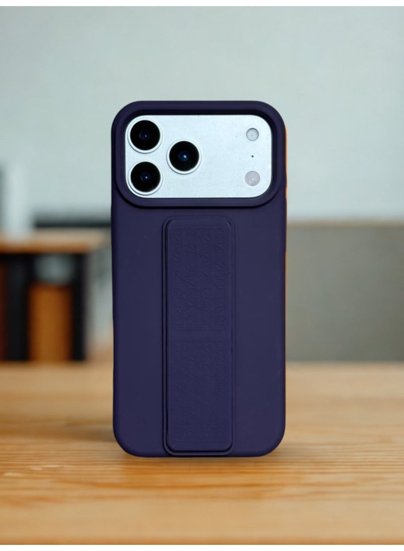 No branded Premium Silicone Kickstand Case – Slim Protective Cover with Foldable Stand for Everyday Use - Image 2