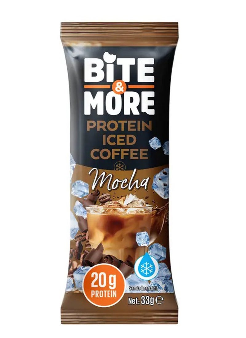 BITE AND MORE Protein Iced Coffee - Mocha - (10 pack)  - Image 3