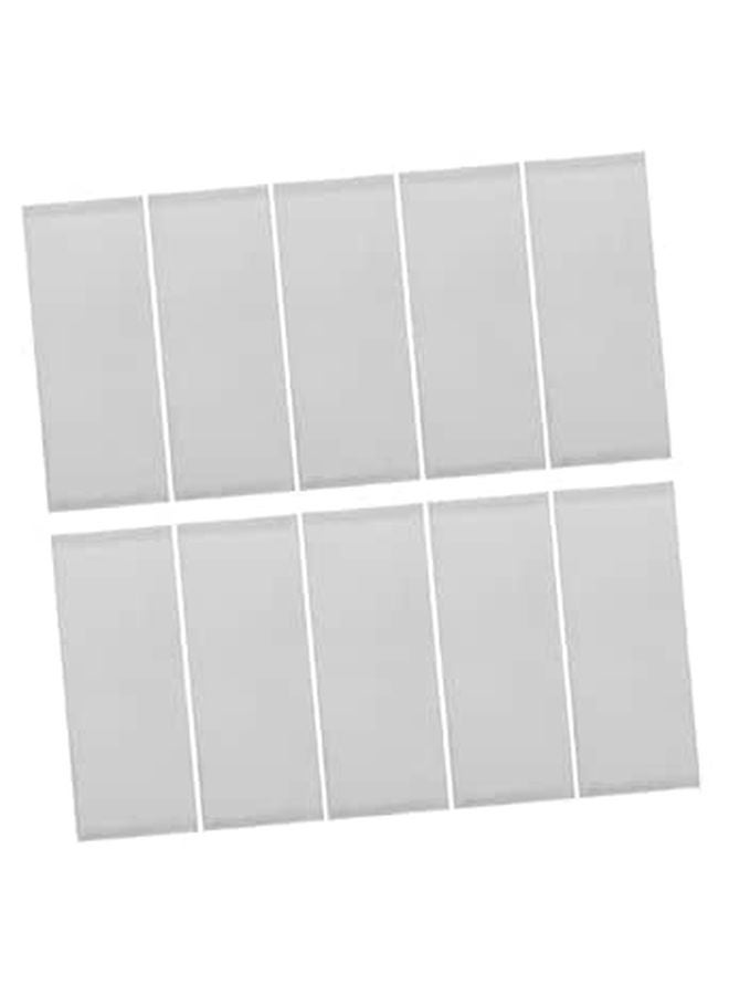 Zinc Anode Plates 10pcs for Fruit Battery Experiments and Electroplating Science Education DIY Projects - Image 1