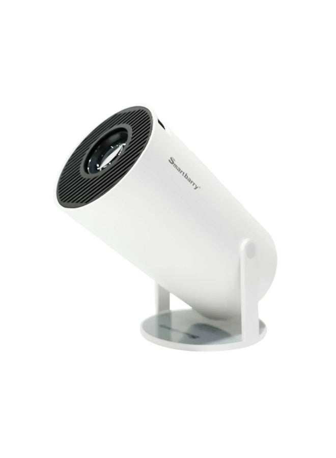 HT88 4K 1080P Mini Projector with WiFi & Bluetooth Portable Premium Android OS Projector, 210° Rotatable Stand, Dust Removal & Heat Dissipation Design for Home Theater, Office, Gaming and Business