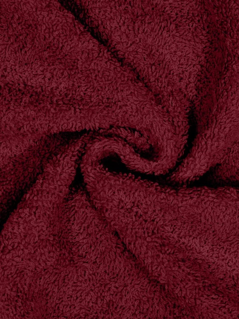 DRYHUG Towels for Bath Large Size Microfiber Towels for Bath Towel Set of 1 400 GSM 70 x 140 cm Maroon Bath Towels for Men Women Kids Gym Towel Perfect for Everyday Use - Image 2