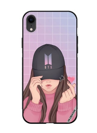 Protective Case Cover For Apple iPhone XR Bts Cap Girl Design Multicolour - pzsku/ZFADC3CB4B350790EFB7CZ/45/_/1690553958/a1db5e4e-da15-43dc-b596-72aa2b999042