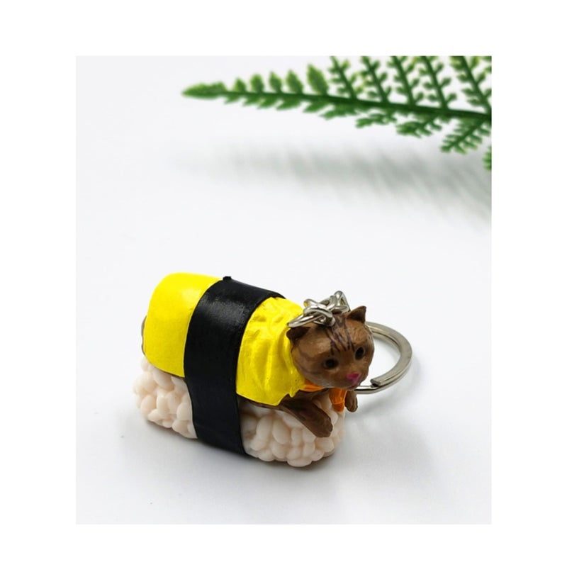 Zikra Cat Keychain Gift for Women,  Cat Keyring Cute Funny Mini Pendent Jewelry Present for Girlfriend, Friend, Mom, Grandma, Birthday Party Well for Cellphone, Handbag, Purse - Image 5