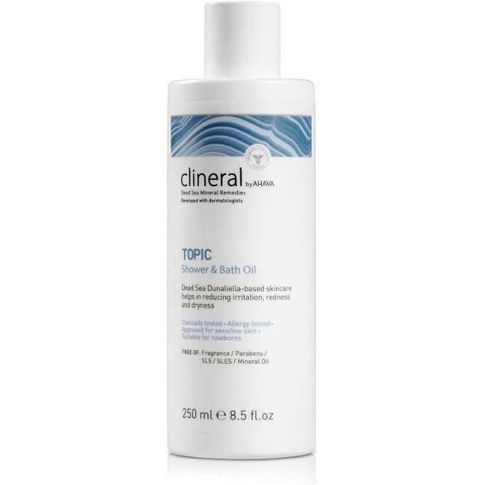 AHAVA Clineral Topic Shower & Bath Oil, 250 ml - Image 1