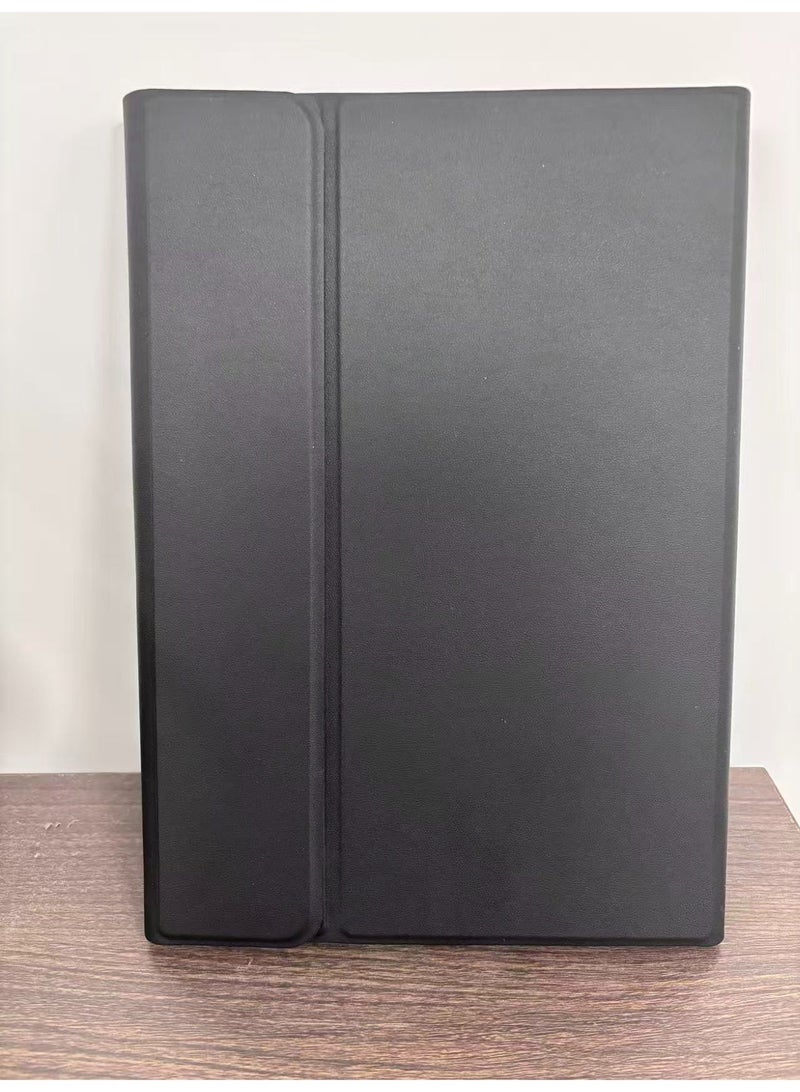 يوارب كينج حامل فوليو قابل للفصل غطاء لوحة مفاتيح بلوتوث لاسلكي ناعم TPU مع حامل قلم رصاص لهواوي ميت باد SE 11 بوصة أسود - Image 2