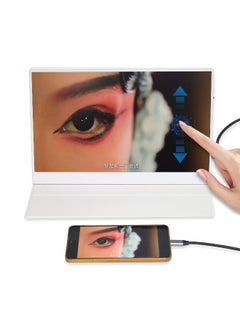 Generic Touch Screen Monitor, 14.0'' 1080P 10-Point Portable Monitor Touchscreen, USB-C HDMI HDR IPS Travel Monitor with Smart Cover & Speaker, Second External Monitor for Laptop PC Mac Phone Tablet  - Image 1