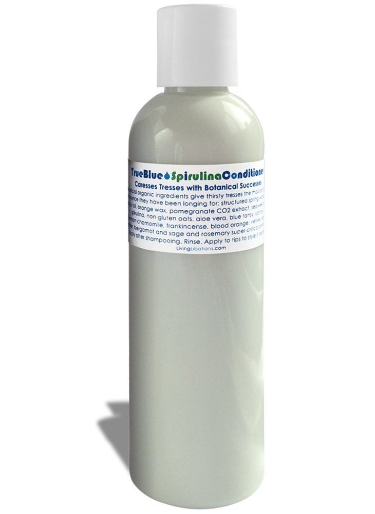 Living Libations LIVING LIBATIONS  Organic True Blue Spirulina Conditioner  Natural PlantBased Clean Beauty 1 fl oz  30 ml 