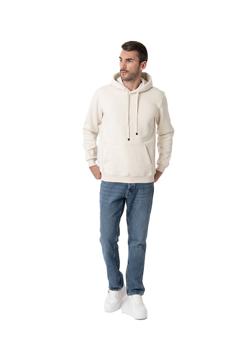 clever - Hoodie Sweatshirt Milton - Capishu -  Color Off-White - Image 1