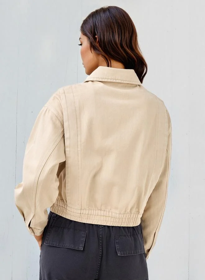 لي كوبر جاكيت جينز لي كوبر بياقة