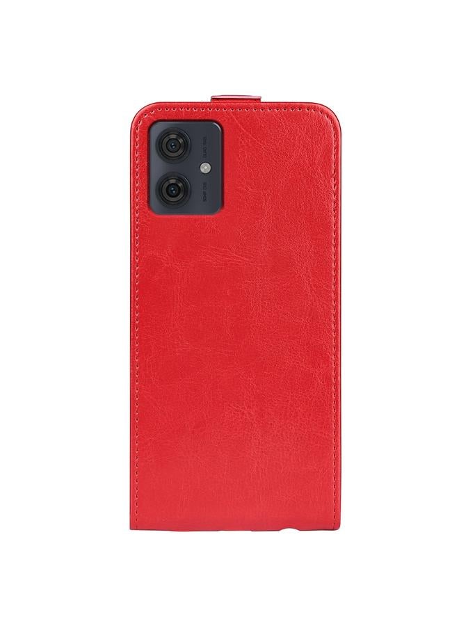 S-TOP Case For Motorola Moto G54 R64 Texture Single Vertical Flip Leather Phone Case - Image 3