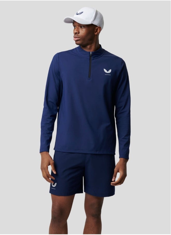 CASTORE - Peacoat Protek Mid Layer 1/4 Zip - Image 1