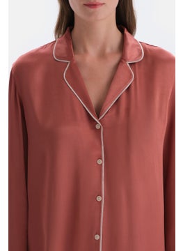 dagi Tile Piping Detailed Woven Shirt  - Image 4
