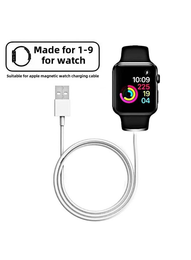 For Apple IWatch Watch Charger Support S1-S9 Square Magnetic Charger-Color:Single Charge C Port (plastic)  - Image 3