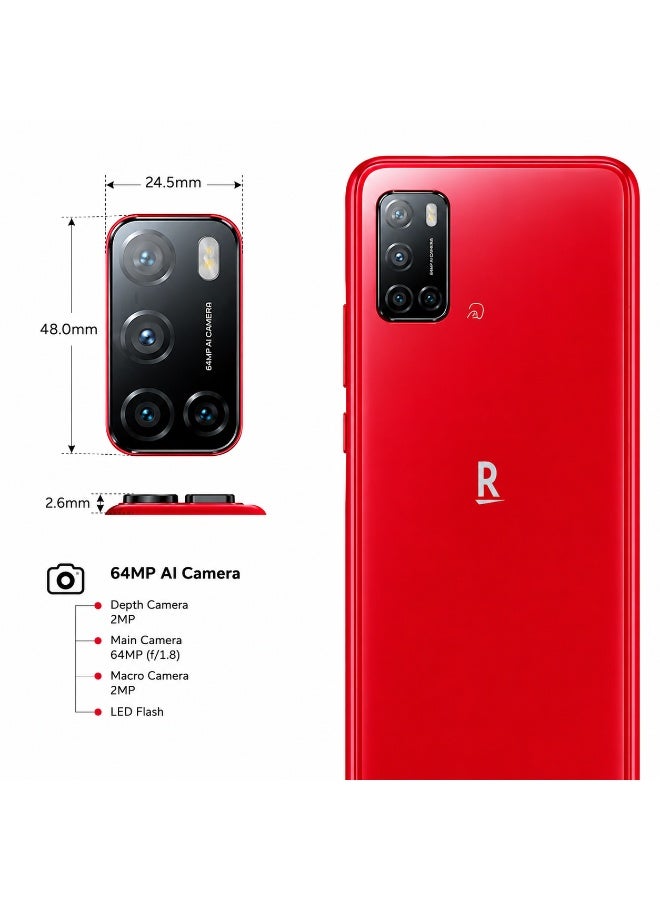 NEW LOOK Rakuten BIG S 5G smartphone eSIM,6.4-inch OLED display,6GB RAM, and 128GB internal space - Image 2