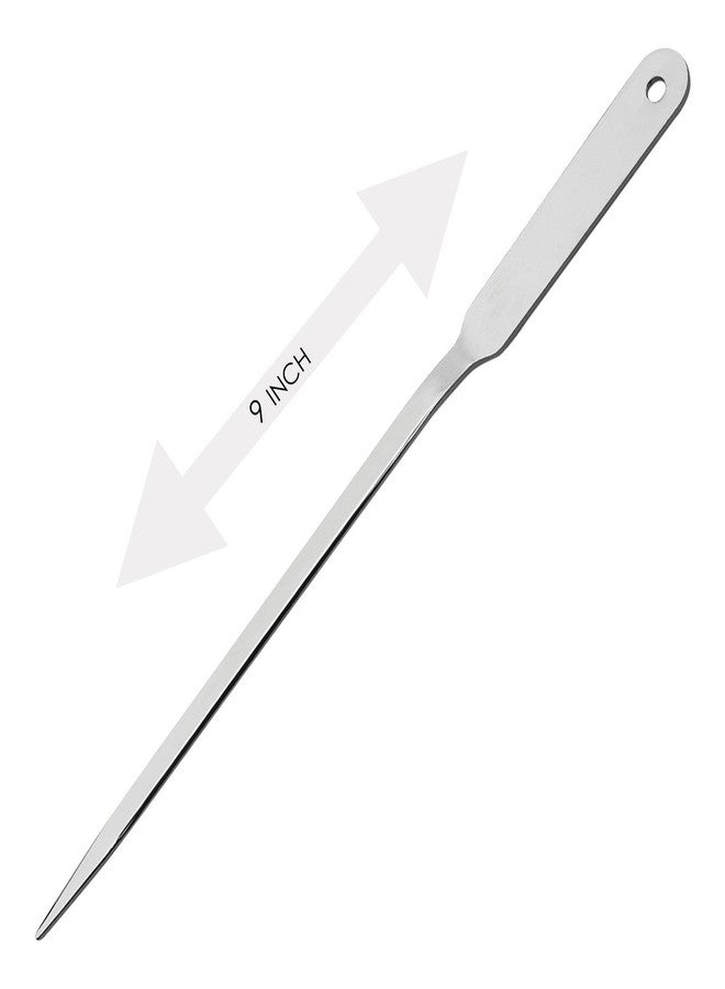 Klingy Letter Opener, Envelope Opener - Silver, Stainless Steel Envelope Slitter - Non Serrated Edge for Smooth, Consistent Cuts - 3-Pack - Image 2