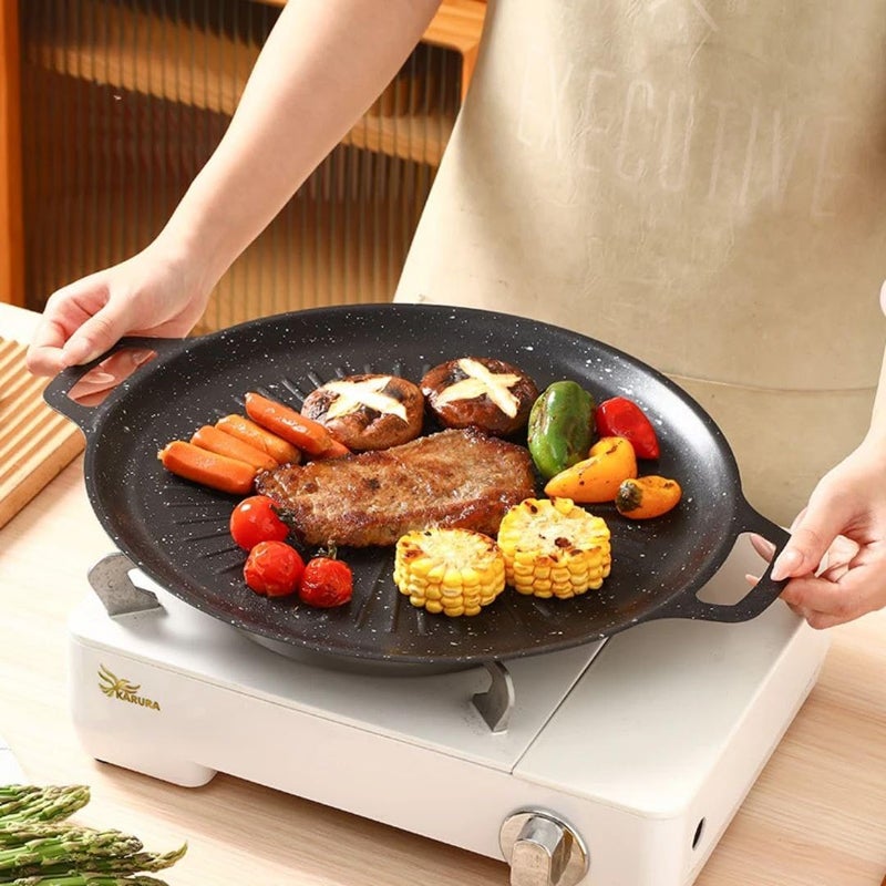 Multi-Use Grill – Grill and cook meat and vegetables in a healthy and fast way at home H (34cm) - Image 3