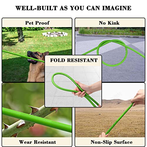 PWACCS Pressure Washer Hose for Power Washer – 3600 PSI High Pressure Replacement Hose – 1/4" x 25 FT Flexible Power Washing Extension Hose – Compatible with M22 Fittings - Image 3