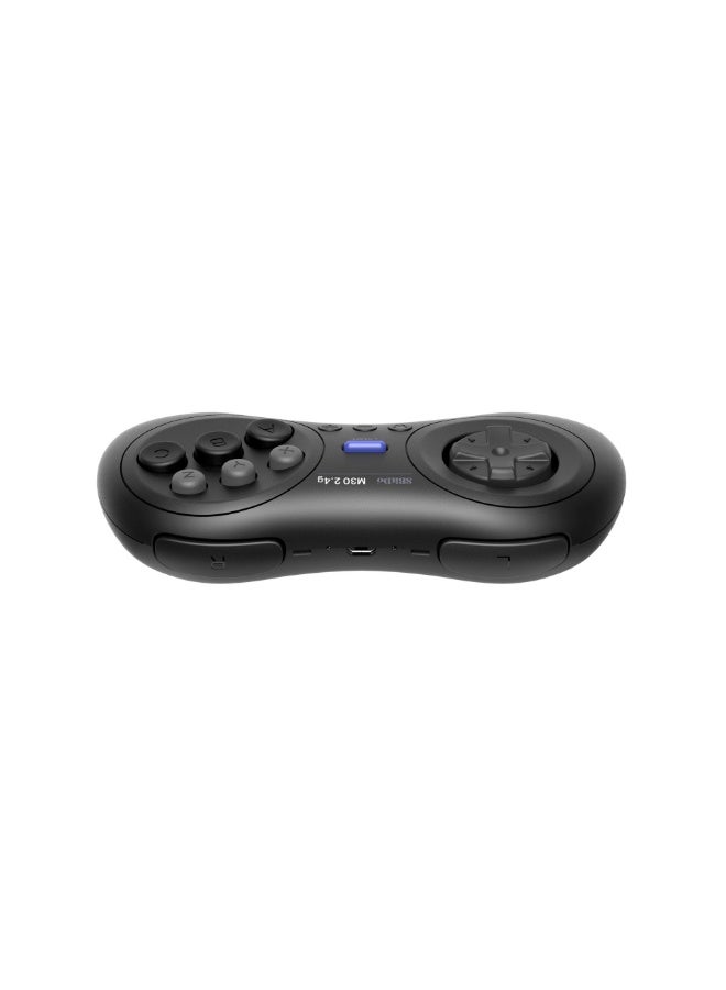 8Bitdo Classic Gamepad 8BitDo M30 2.4G Wireless Gaming Controller for Original Sega Genesis and Sega Mega Drive - Sega Genesis, Switch with 6-Button Layout, Turbo Function, 480mAh Li-on Battery for 35hours Play, Auto Reconnect, Retro Design, Pocket Size, Portable - Image 4
