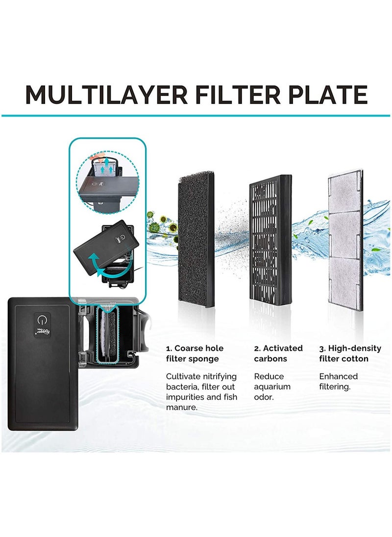 SOBO - Hygger Aquarium Light and Filter 2 in 1 By Aquarist Hub - Image 1